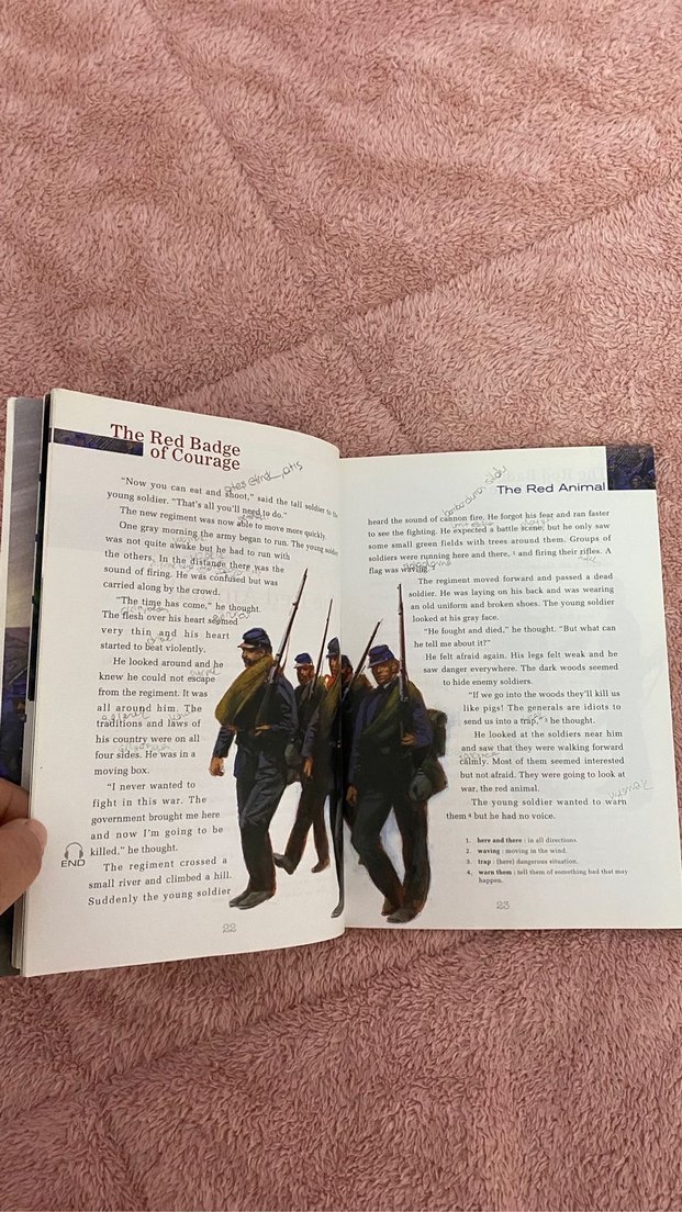 The Red Badge of Courage Stephen Crane ingilizce kitap - Görsel 3