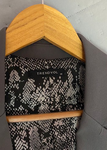 Trend Regular Astar Detaylı Dokuma Blazer
Ceket 38 Beden Leopar - Görsel 9