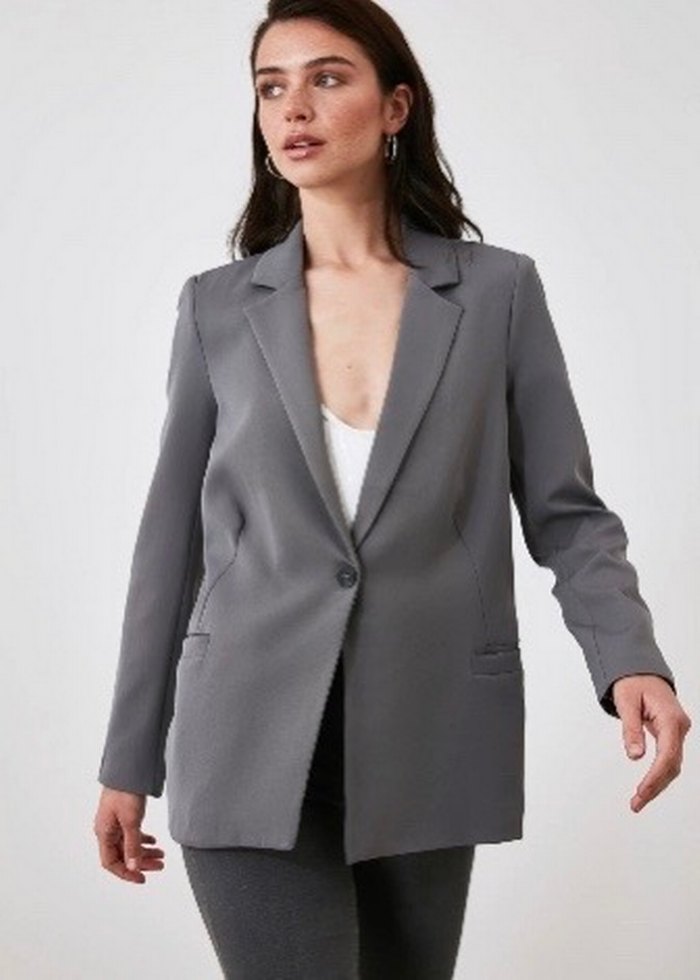 Trend Regular Astar Detaylı Dokuma Blazer
Ceket 38 Beden Leopar - Görsel 2