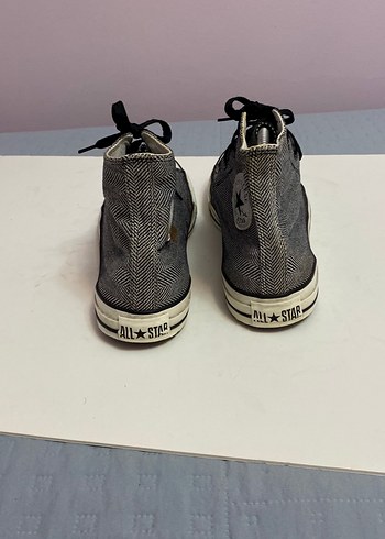 Converse 44 numara Desenli, bağcıklı sneaker. - Görsel 4
