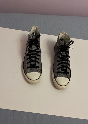 Converse 44 numara Desenli, bağcıklı sneaker. - Görsel 3