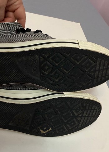 Converse 44 numara Desenli, bağcıklı sneaker. - Görsel 6