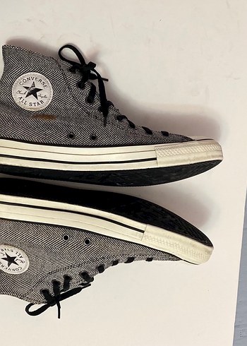 Converse 44 numara Desenli, bağcıklı sneaker. - Görsel 5