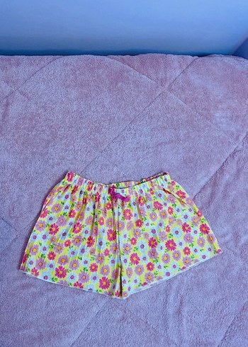 Koton 7-8 yaş Sarı Çicekli Pileli Süs Bağcıklı - Görsel 3