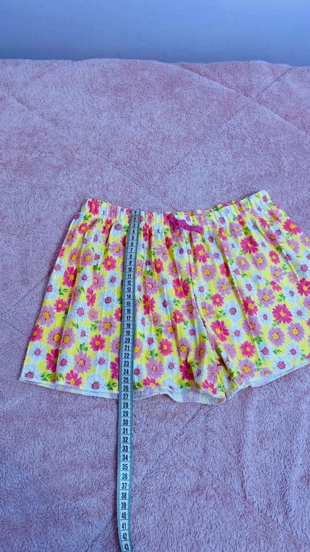 Koton 7-8 yaş Sarı Çicekli Pileli Süs Bağcıklı - Görsel 5