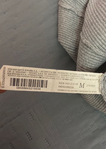 Stradivarius  V Yaka Yırtmaçlı Uzun Triko Elbiese 38 beden - Görsel 7