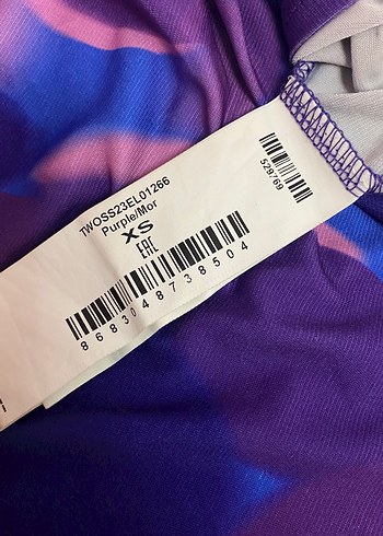 Trend  İnce Askılı Sırt Dekolteli Önden Yırtmaçlı Drapeli Elbise - Görsel 6