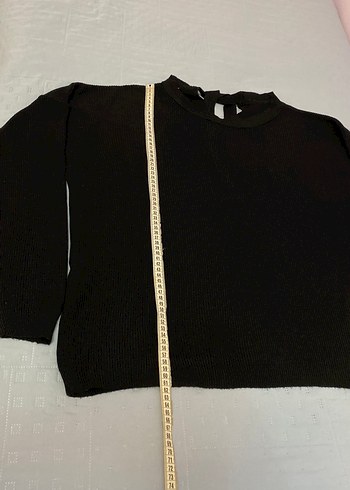 Trend 38 beden kazak arka boyun kısmından bağlama detaylı - Görsel 2