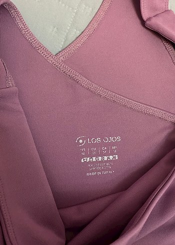 Los Ojos Spor Büstiyer Toparlayıcı 38 beden  Lavanta rengi - Görsel 9