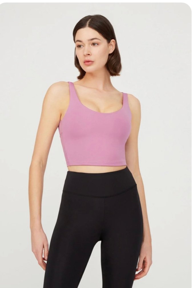 Los Ojos Spor Büstiyer Toparlayıcı 38 beden  Lavanta rengi - Görsel 2