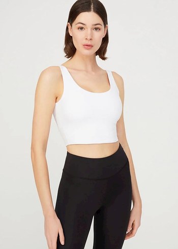 Los Ojos Spor Büstiyer 38 beden , Beyaz renk Toparlayıcı çapraz - Görsel 2