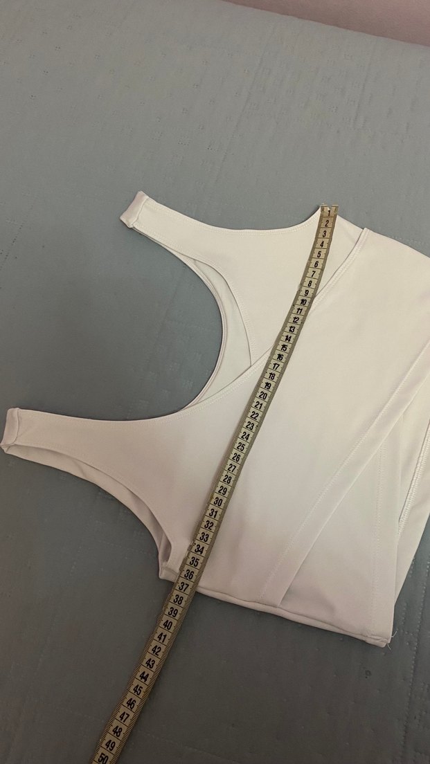 Los Ojos Spor Büstiyer 38 beden , Beyaz renk Toparlayıcı çapraz - Görsel 5