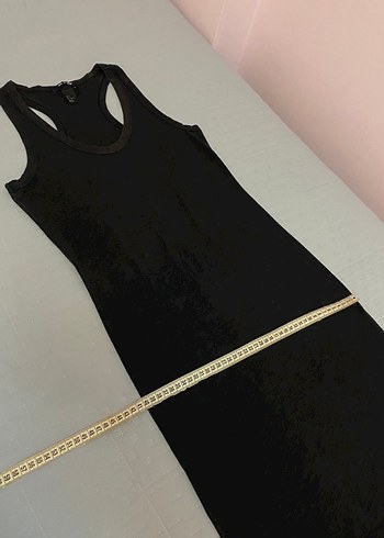 H&M 34 beden Basic askılı elbise - Görsel 6