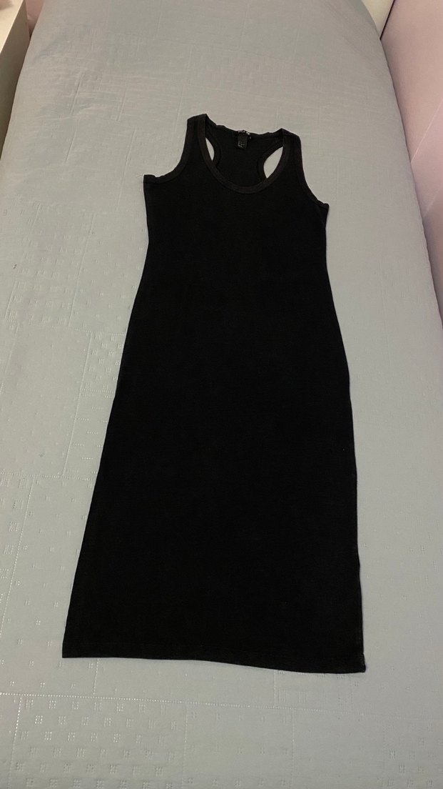 H&M 34 beden Basic askılı elbise - Görsel 2