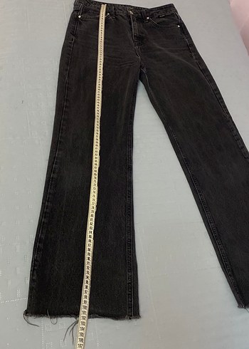 Mavi jean kot pantolon 25/30 Victoria  antrasit renk - Görsel 2