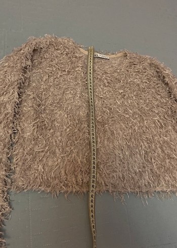 Zara Sakallı Bluz 38 beden lila pudra arasında tonu - Görsel 3