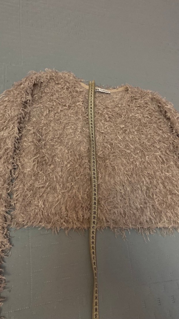 Zara Sakallı Bluz 38 beden lila pudra arasında tonu - Görsel 3