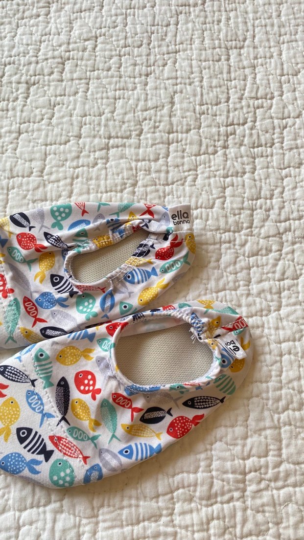 Balık desen havuz deniz patiği 24-25-26 numara - Görsel 2