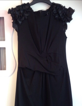 xl Beden XL beden siyah elbise