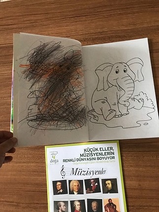 Diğer Çocuk boyama kitabı 