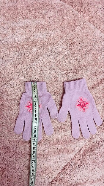 5-8 Yaş, 22 cm Beden Kız çocuk atkı ve eldiven