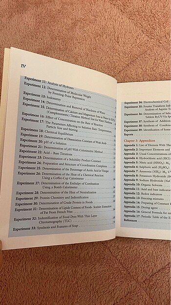 Laboratory Ecprrinments in General Chemiatry kitap - Görsel 5