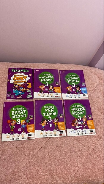 Kırmızı Beyaz Yayınları 3 sınıf kaynak kitap set