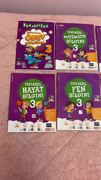 Kırmızı Beyaz Yayınları 3 sınıf kaynak kitap set