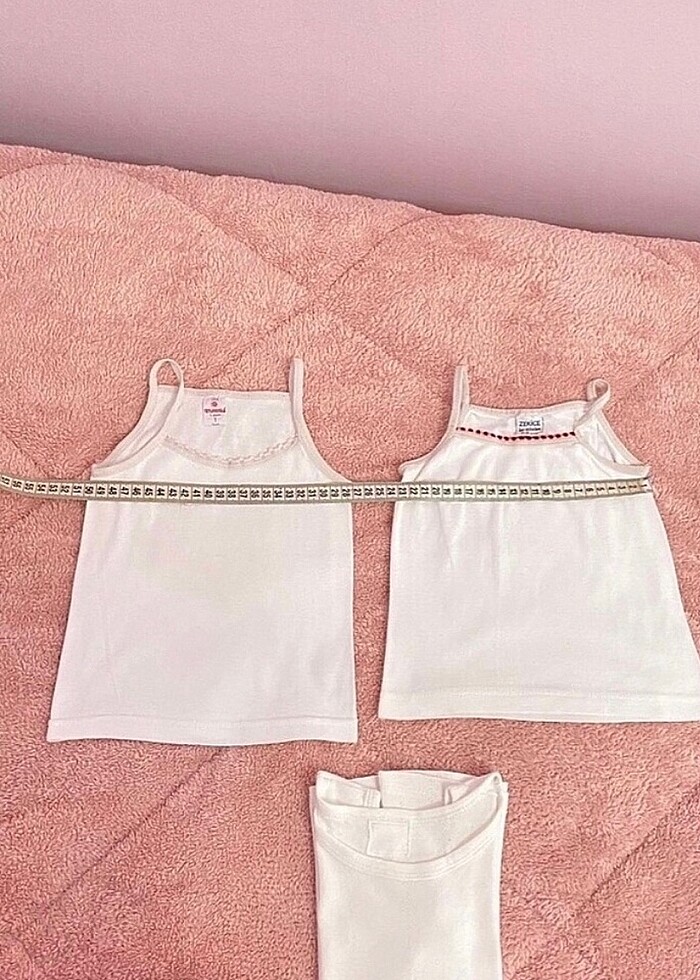 1 yaş kız bebek atlet - Görsel 4