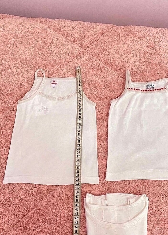 1 yaş kız bebek atlet - Görsel 5