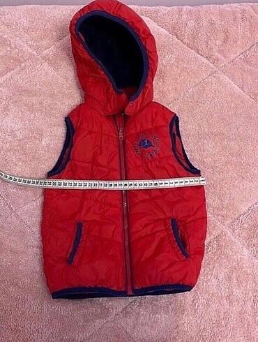 24-36 Ay Beden kırmızı Renk Lc waikiki marka 2-3 yaş şişme yelek içi polar