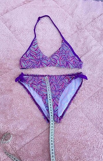 7 Yaş Beden mor Renk Penti 7-8 yaş bikini