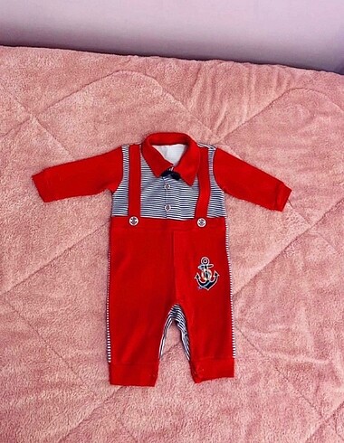 3 Ay Beden 1-3 ay bebek denizci tulum