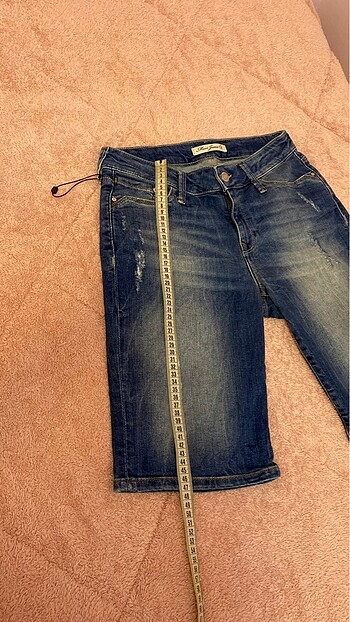 xs Beden Mavi Jean 25 beden kot şort