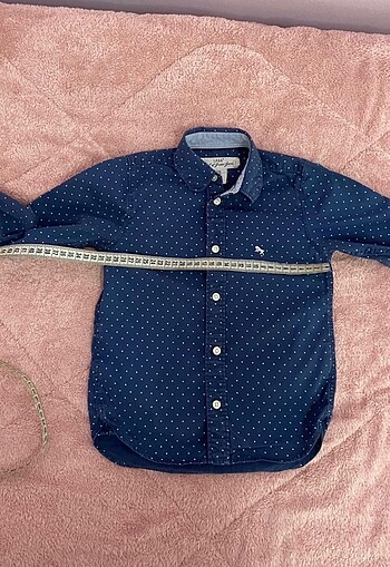 24-36 Ay Beden lacivert Renk H&M 2-3 yaş erkek çocuk gömlek