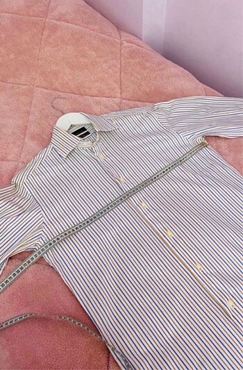 Zara Zara marka çizgili erkek gömlek 40 beden