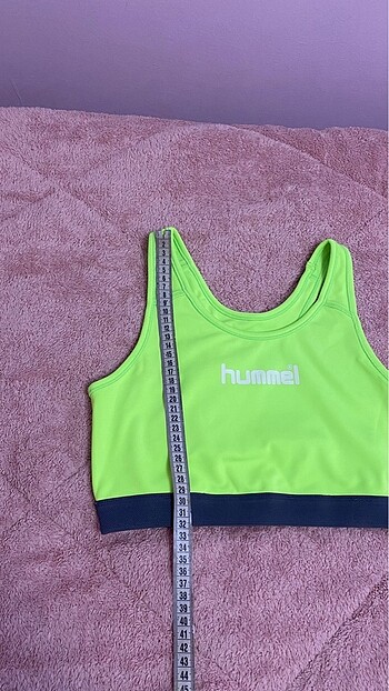 Hummel Hummel 36 beden spor atlet crop neon