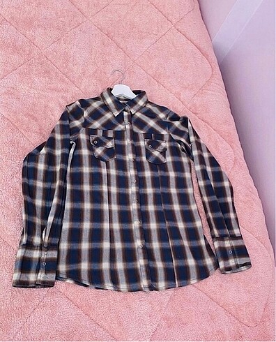Pull&Bear 36 beden kareli gömlek