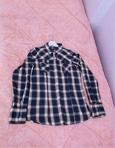 Pull and Bear Pull&Bear 36 beden kareli gömlek