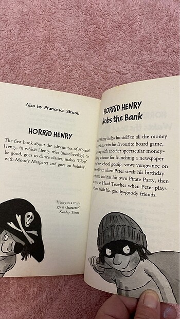 Horrid Henry Rocks - Francesca Simon  İngilizce kitap - Görsel 3
