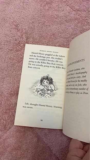 Horrid Henry Rocks - Francesca Simon  İngilizce kitap - Görsel 6