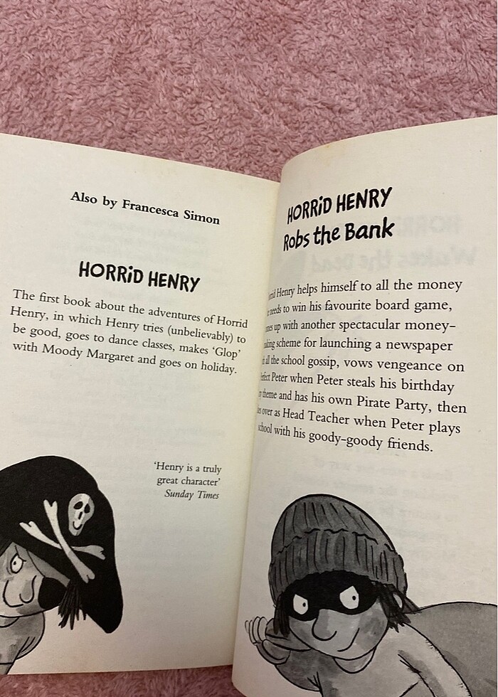 Horrid Henry Rocks - Francesca Simon  İngilizce kitap - Görsel 3
