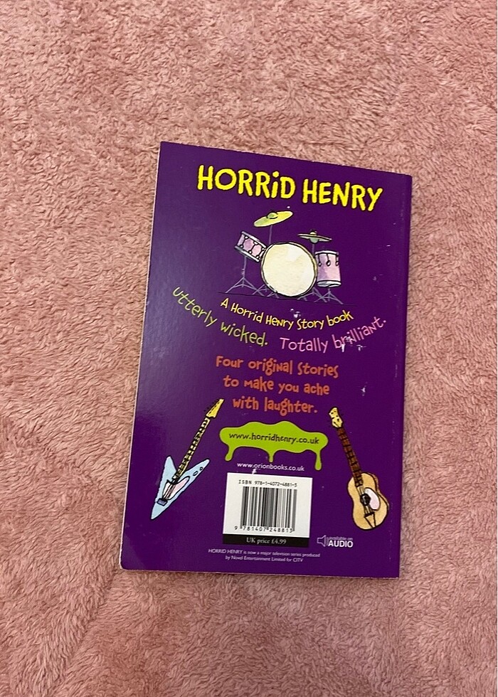 Horrid Henry Rocks - Francesca Simon  İngilizce kitap - Görsel 2
