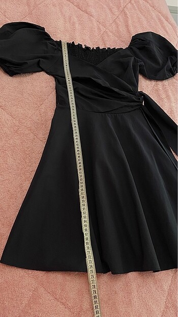 36 Beden 36 beden drape detaylı elbise