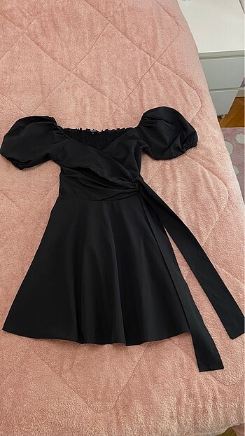 Diğer 36 beden drape detaylı elbise