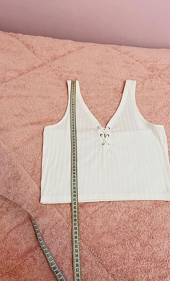 Mango Mango 38 beden crop askılı bluz