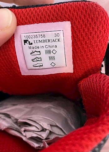 30 Beden LUMBERJACK marka spor ayakkabı 30 numara