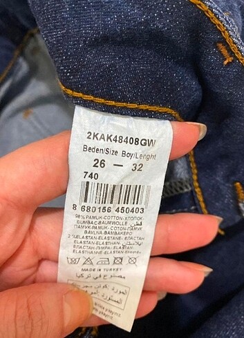 26 Beden Kot pantolon