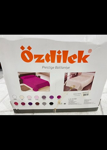 Özdilek Beyaz battaniye - Görsel 2