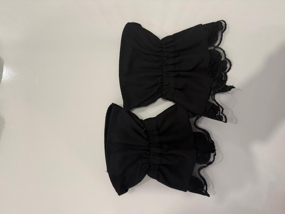 Siyah Dantel Detaylı - Görsel 2